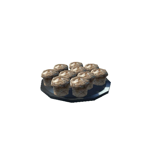 Plate of Muffins C